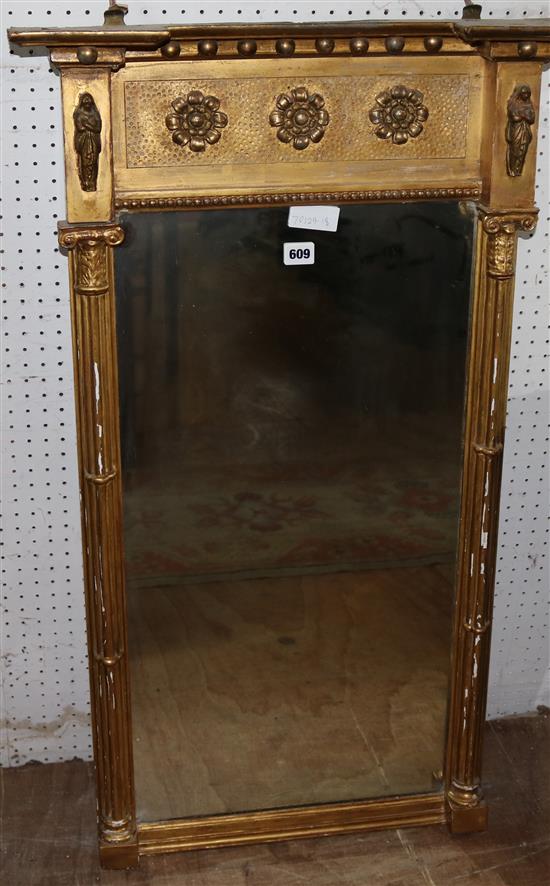 Regency gilt pier glass